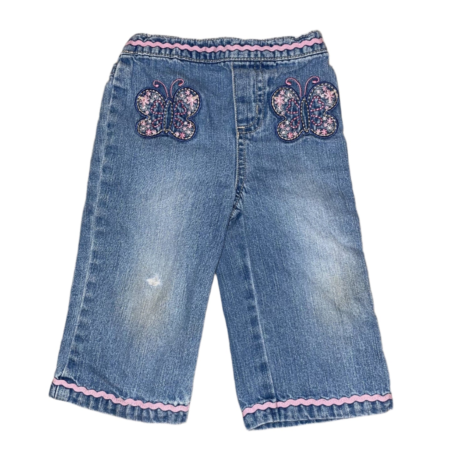 baby butterfly jeans ♡ 9M