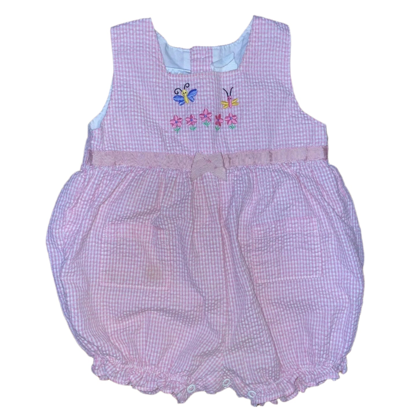 butterfly garden bubble romper ♡ 12M