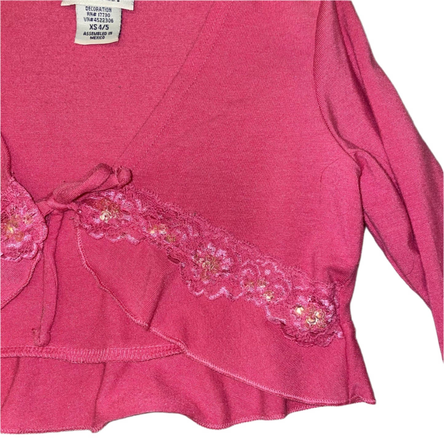 my girl tie front cardigan ♡ 5T