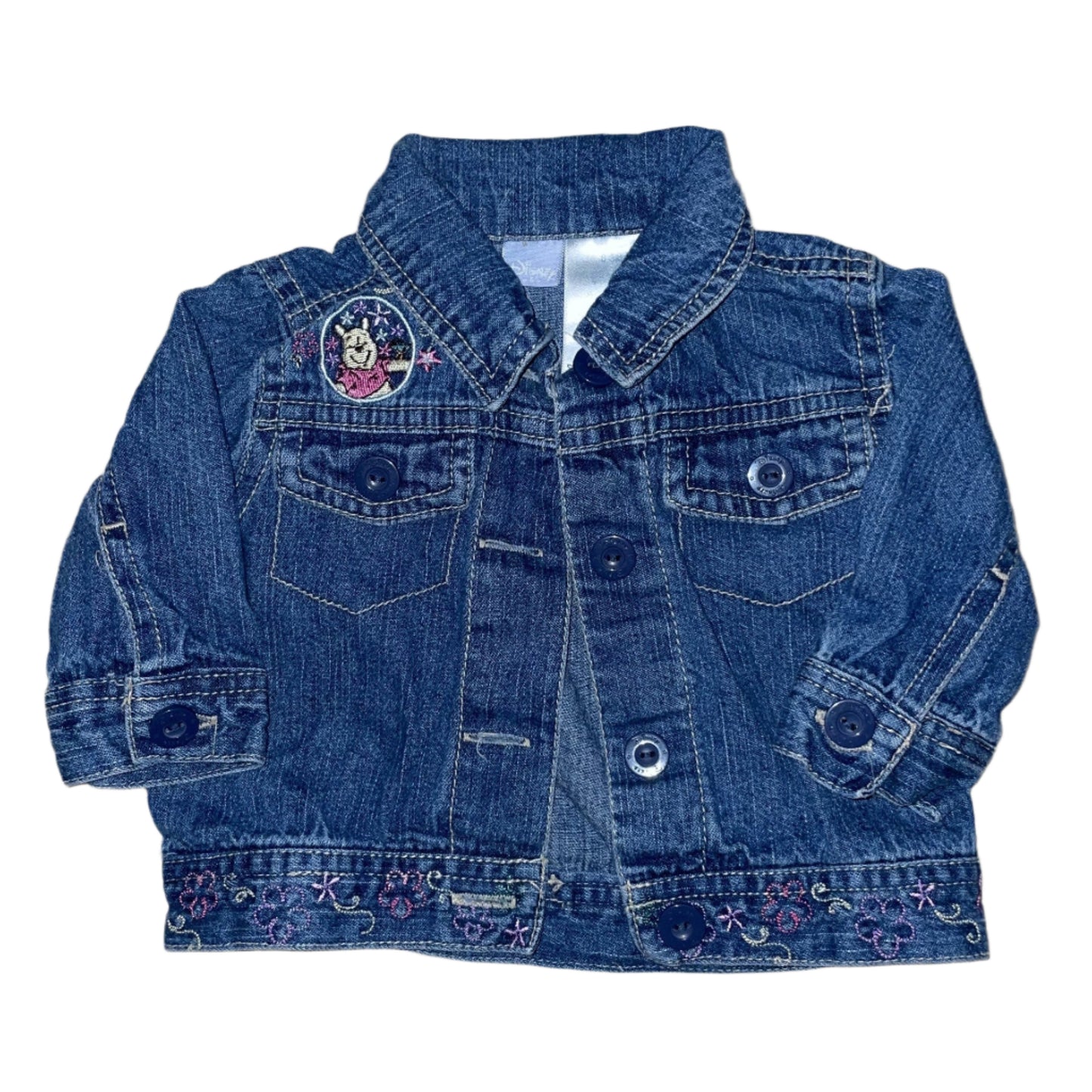 little honey bear denim jacket ♡ 0-3M