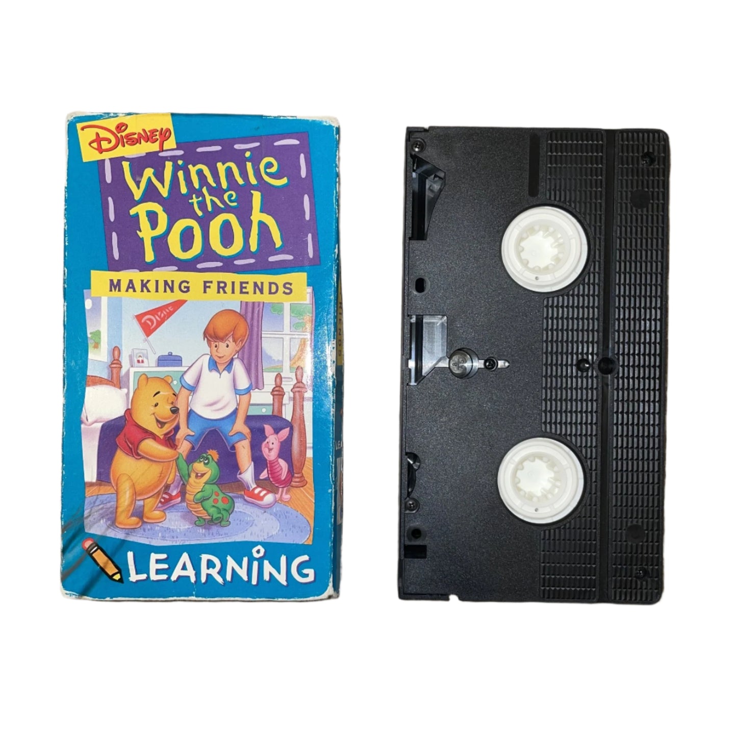 winnie the pooh: making friends cassette tape