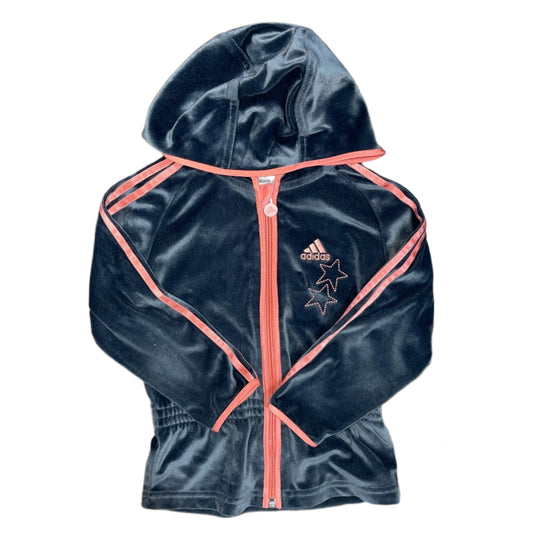superstar adidas velour jacket ♡ 3T