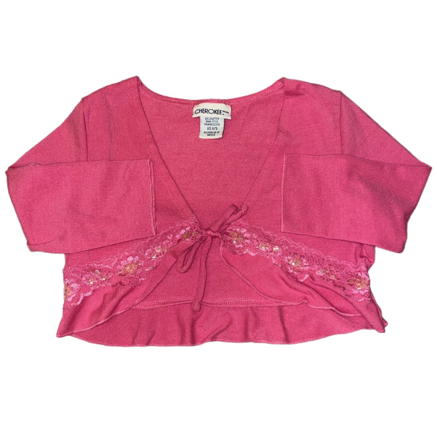 my girl tie front cardigan ♡ 5T