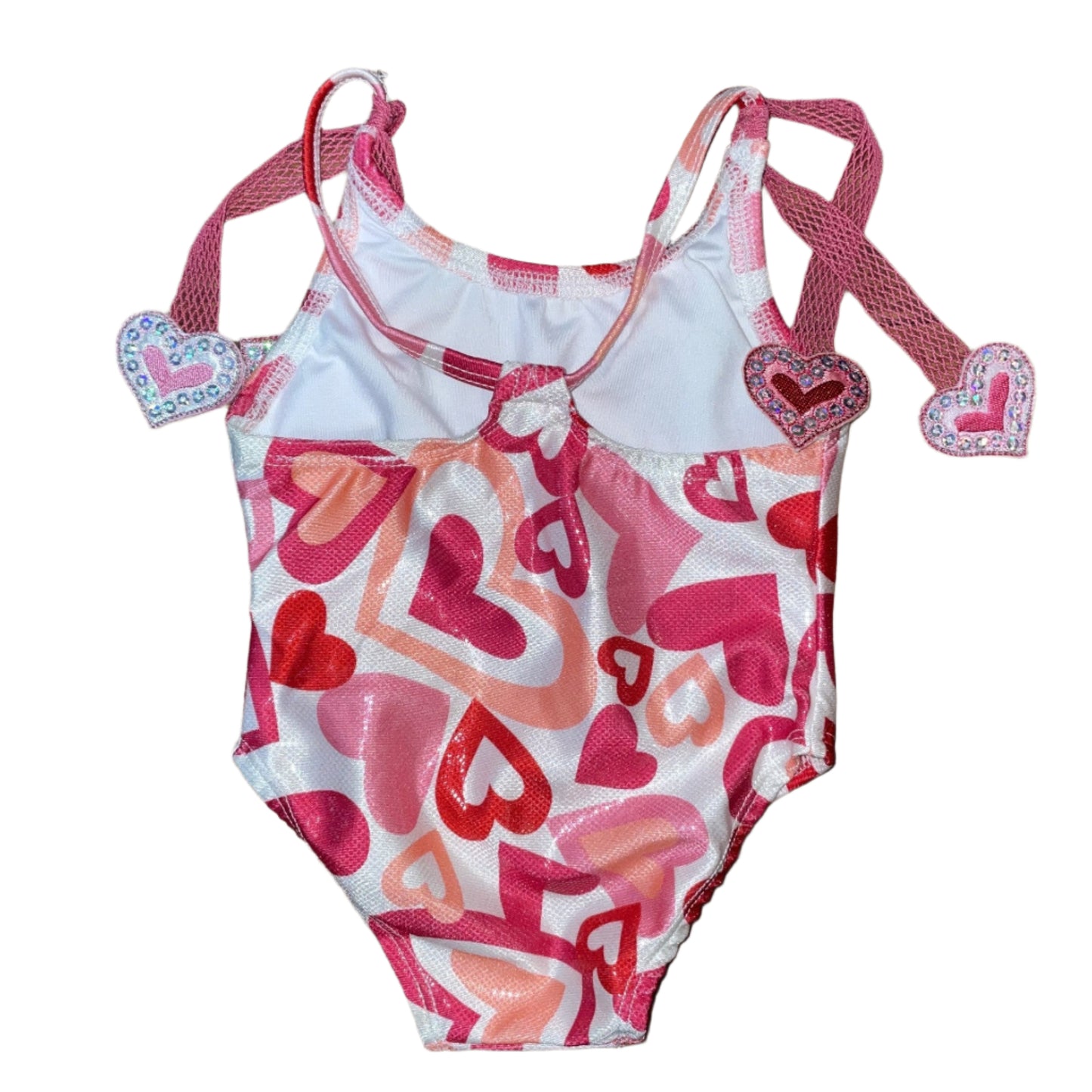 disco hearts bathing suit ♡ 9M