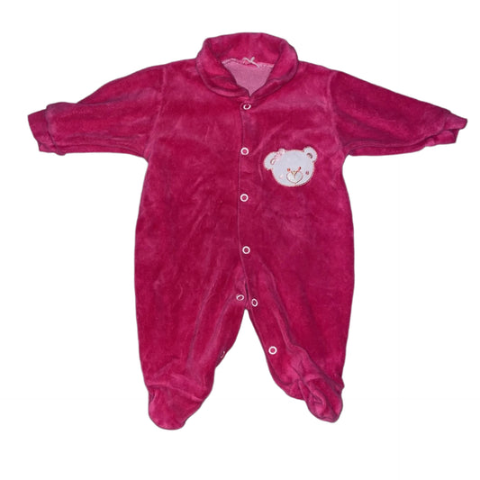 velour teddy onesie ♡ 3M